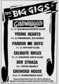 tags: The Celibate Rifles - The Celibate Rifles / Wet Taxis / Cosmic Psychos on Aug 22, 1986 [734-small]