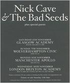 Nick Cave and the Bad Seeds / Silver Ray on Nov 6, 2004 [367-small]