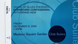 Dashboard Confessional / Brand New on Dec 8, 2006 [510-small]