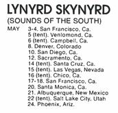 Lynyrd Skynyrd / The Marshall Tucker Band on May 3, 1974 [528-small]