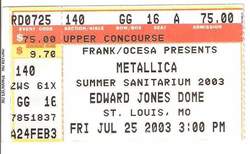 Metallica / Linkin Park on Jul 25, 2003 [807-small]