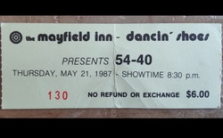 the Mayfield Inn - Edmonton 1987
Album Tour - Show Me (Tracks - One Gun, Walk in Line, One Day in Your Life), 54-40 on May 21, 1987 [871-small]