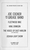 Joe Cocker / Fleetwood Mac / King Crimson / The Voices Of East Harlem on Nov 21, 1969 [895-small]