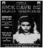 Nick Cave and the Bad Seeds / Kim Salmon And The Surrealists / Crow on Dec 17, 1994 [919-small]