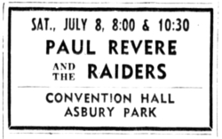 Paul Revere & The Raiders / Billy Joe Royal / Roy Head / Steve Alaimo on Jul 8, 1967 [970-small]