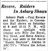 Paul Revere & The Raiders / Billy Joe Royal / Roy Head / Steve Alaimo on Jul 8, 1967 [971-small]