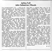 Jethro Tull / CLOUDS / John Sebastian on May 21, 1970 [277-small]