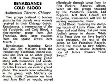 Renaissance / COLD BLOOD on Mar 1, 1970 [431-small]