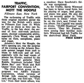 Traffic / Fairport Convention / Mott the Hoople on Jun 10, 1970 [434-small]