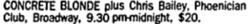 Concrete Blonde / Chris Bailey on Dec 3, 1993 [487-small]