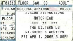 Motörhead / Corrosion of Comformity on Apr 1, 2005 [518-small]