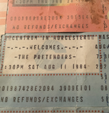 THE PRETENDERS on Aug 11, 1984 [561-small]