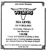 The Outlaws / Sea Level / Jay Ferguson on Feb 22, 1978 [647-small]