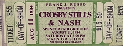 Crosby, Stills & Nash on Aug 11, 1984 [694-small]