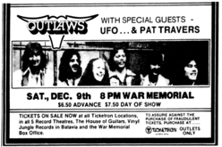 The Outlaws / UFO / Pat Travers on Dec 9, 1978 [696-small]