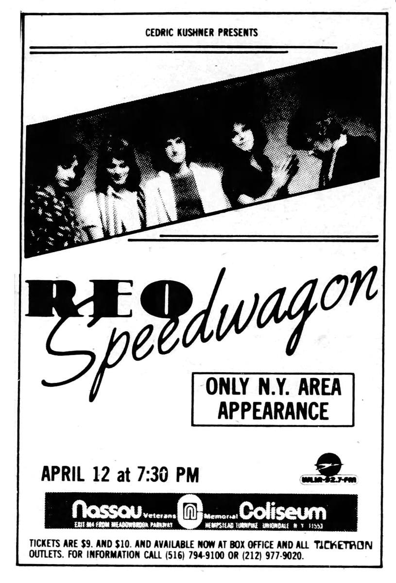 reo speedwagon 1981 tour dates