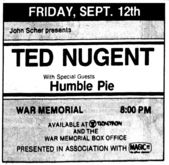 Ted Nugent / Humble Pie on Sep 12, 1980 [728-small]