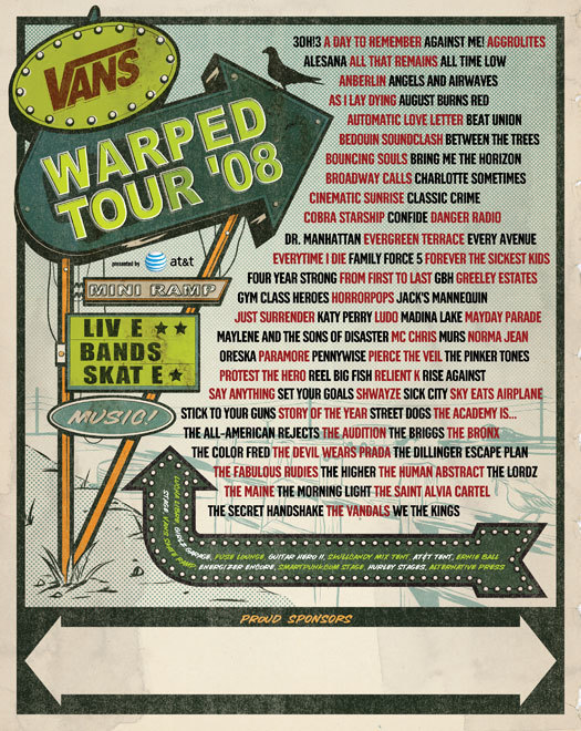 vans tour 2008