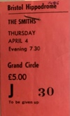 tags: Ticket - The Smiths / James on Apr 4, 1985 [831-small]