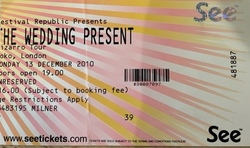 tags: Ticket - The Wedding Present / The Primitives / The Jet Age / Feeling Gloomy on Dec 13, 2010 [856-small]