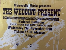 tags: Ticket - The Wedding Present / Mark Burgess on Nov 21, 1990 [861-small]