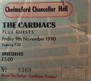 tags: Ticket - The Cardiacs on Nov 9, 1990 [868-small]