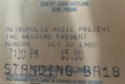 tags: Ticket - The Wedding Present / greenhouse on Oct 30, 1989 [870-small]