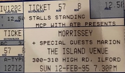 tags: Ticket - Morrissey / Marion on Feb 12, 1995 [872-small]