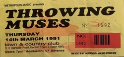 tags: Ticket - Throwing Muses / Anastasia Screamed / Chimera on Mar 14, 1991 [880-small]