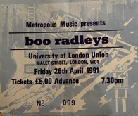 The Boo Radleys / Curve / Ruff, Ruff and Ready on Apr 26, 1991 [881-small]