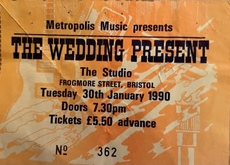 tags: Ticket - The Wedding Present on Jan 30, 1990 [885-small]