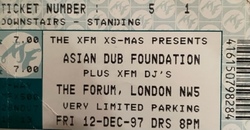 tags: Ticket - Asian Dub Foundation on Dec 12, 1997 [886-small]