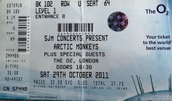 tags: Ticket - Arctic Monkeys / The Vaccines on Oct 29, 2011 [379-small]