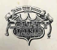 Sticker given away at the concert, tags: Merch - County Line on Aug 10, 1988 [387-small]