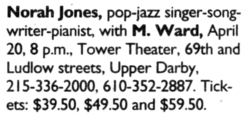 Norah Jones / M. Ward on Apr 20, 2007 [507-small]