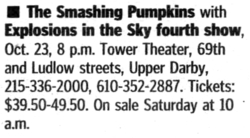 Smashing Pumpkins  / Explosions in the Sky on Oct 23, 2007 [564-small]