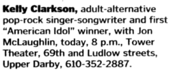 Kelly Clarkson / John McLaughlin on Oct 18, 2007 [585-small]