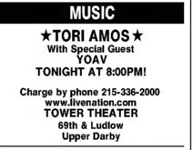 Tori Amos / Yoav on Oct 15, 2007 [589-small]