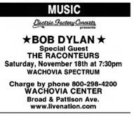 Bob Dylan / The Raconteurs on Nov 18, 2006 [710-small]