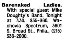 Barenaked Ladies / Mike Doughty's Band on Nov 2, 2006 [712-small]