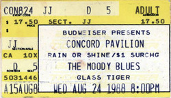 Moody Blues / Glass Tiger on Aug 24, 1988 [729-small]