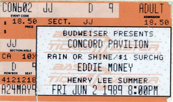 Eddie Money / Henry Lee Summer on Jun 2, 1989 [744-small]