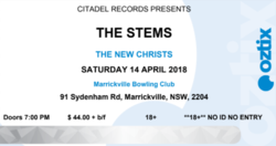 tags: Ticket - The Stems / The New Christs on Apr 14, 2018 [840-small]