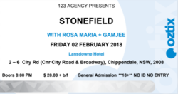 tags: Ticket - Stonefield / Rosa Maria / Gamjee on Feb 2, 2018 [841-small]
