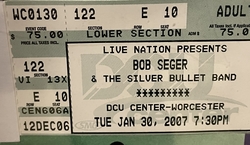 BOB SEGER & the SILVER BULLET BAND on Jan 30, 2007 [881-small]