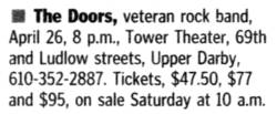 The Doors on Apr 26, 2003 [886-small]