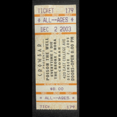 Poison the Well / Every Time I Die / The Bronx / Nora on Dec 2, 2003 [029-small]