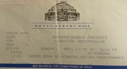 Royal Philharmonic Opera Orchestra / Band of the Scots Guards / Band of the Irish Guards / Musketeers and Cannon of the Sealed Knot / English Concert Chorus / London Choral Society on Nov 17, 1991 [111-small]