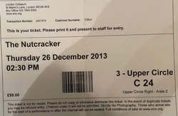 tags: Ticket - English National Ballet Philharmonic on Dec 26, 2013 [147-small]