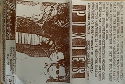 Bootleg cassette of Pixies set, Pixies / Ride / CUD / Milltown Brothers / The Boo Radleys on Jun 8, 1991 [255-small]